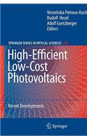 High-Efficient Low-Cost Photovoltaics