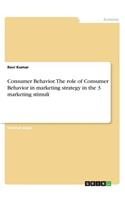 Consumer Behavior. The role of Consumer Behavior in marketing strategy in the 3 marketing stimuli