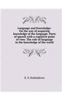 Language and Knowledge