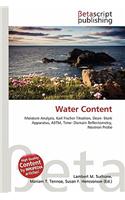 Water Content