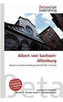 Albert Von Sachsen-Altenburg: (German)