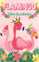 Flamingo Libro da colorare