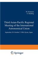 Third Asian-Pacific Regional Meeting of the International Astronomical Union