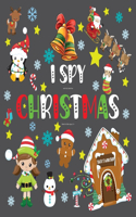 I spy with My Little Eye CHRISTMAS Book for Kids Ages 2-5