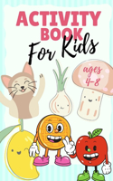 Activty book for Kids ages 4-8