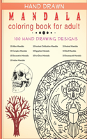 Hand Drawn Mandala Coloring Book