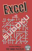 Excel with SUDOKU Pocket Edition Hard Book 10