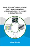 Metal Recovery from Electronic Waste: Biological Versus Chemical Leaching for Recovery of Copper and Gold