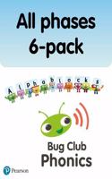 New Phonics Bug and Alphablocks All Phases 6-pack