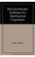 Microcomputer software for mechanical engineers