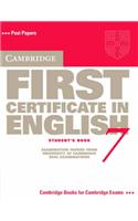 Cambridge First Certificate in English 7 Student's Book: Level 7: Student's Book