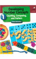 Developing Number Concepts Book 1: Counting Comparing & Pattern Grade K/3 Copyright 1999