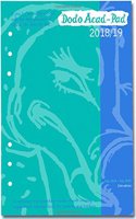 Dodo Acad-Pad 2018-2019 Filofax-compatible A5 Organiser Diary Refill, Mid Year / Academic Year, Week to View: A doodle-memo-message-engagement-calendar-organiser-planner for students and teachers