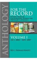 For the Record Anthology Volume I
