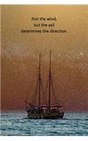 Not the wind, but the sail determines the direction.