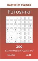 Master of Puzzles - Futoshiki 200 Easy to Medium Puzzles 7x7 vol.23