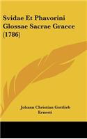 Svidae Et Phavorini Glossae Sacrae Graece (1786)