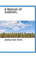 A Manual of Judaism,: (English)