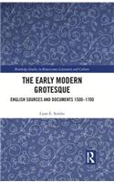 Early Modern Grotesque