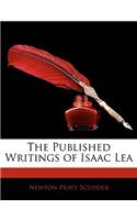 The Published Writings of Isaac Lea