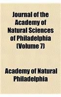 Journal of the Academy of Natural Sciences of Philadelphia Volume 7: (English)