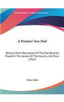 A Printers' Sun Dial