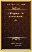Fragment On Government (1891)