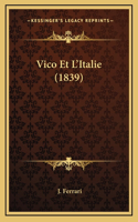 Vico Et L'Italie (1839)