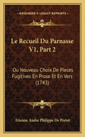 Le Recueil Du Parnasse V1, Part 2