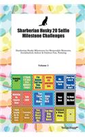 Sharberian Husky 20 Selfie Milestone Challenges Sharberian Husky Milestones for Memorable Moments, Socialization, Indoor & Outdoor Fun, Training Volume 3