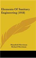 Elements Of Sanitary Engineering (1918): (English)