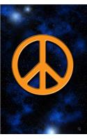 Signs & Symbols Journal #2: Peace Sign (lined pages): 200 Page Journal