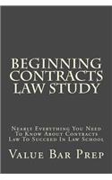 Beginning Contracts law Study