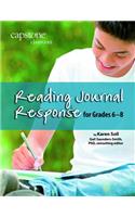 Reading Journal Response for Grades 6-8
