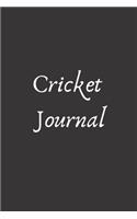 Cricket Journal