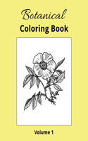 Botanical Coloring Book Volume 1: (1 Botanical Coloring)