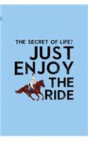 The Secret Of Life? Just Enjoy The Ride