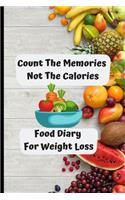 Count The Memories Not The Calories