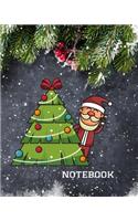 Notebook: Christmas Notebook /College Ruled Journal / Notes Christmas, Holiday/ Notebook Santa Claus/ ideas book/ Composition/ Christmas Notebook and Sketchbo