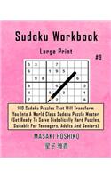 Sudoku Workbook-Large Print #9