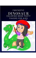 Fantastic Dinosaur Coloring Book Party Favors For Kids