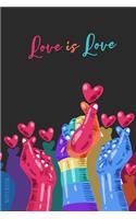 Notebook - Love is love