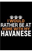 I Would Rather Be at Home with My Havanese