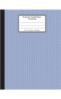 Isometric Graph Paper Notebook. 8.5