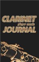 Clarinet Player Music Journal: Music Blank Sheets Notebook for Musicians and Songwriters.(4 Awesome Music Notebooks)