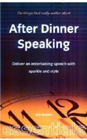 After-dinner Speaking