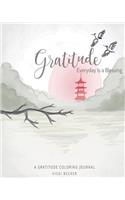 Gratitude Everyday Is a Blessing: A Gratitude Coloring Journal(56 Gratitude Coloring Journals)