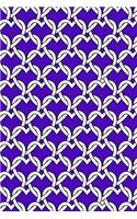 Bullet Journal Notebook Chained Hearts Pattern 4