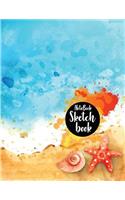 Notebook Sketchbook: Summer Aloha Cover: Notebook Sketchbook, Paper Book for Sketching, Drawing, Journaling & Doodling (Sketchbooks), Perfect Large size at 8.5" x 11", 1
