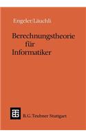 Berechnungstheorie Für Informatiker